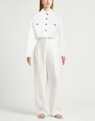 Jijil Womens Denim outerwear in Ivory