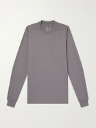 Rick Owens - Crewneck Cotton-Jersey Shirt - Gray
