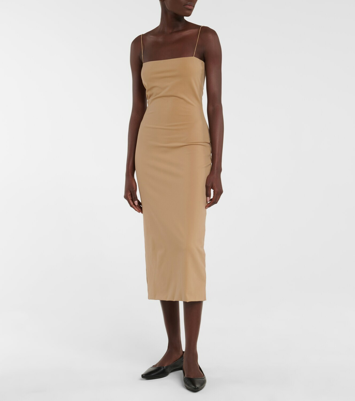The Row Haku bodycon jersey midi dress The Row