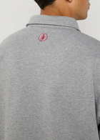 JW Anderson Cotton Polo top Mid Grey