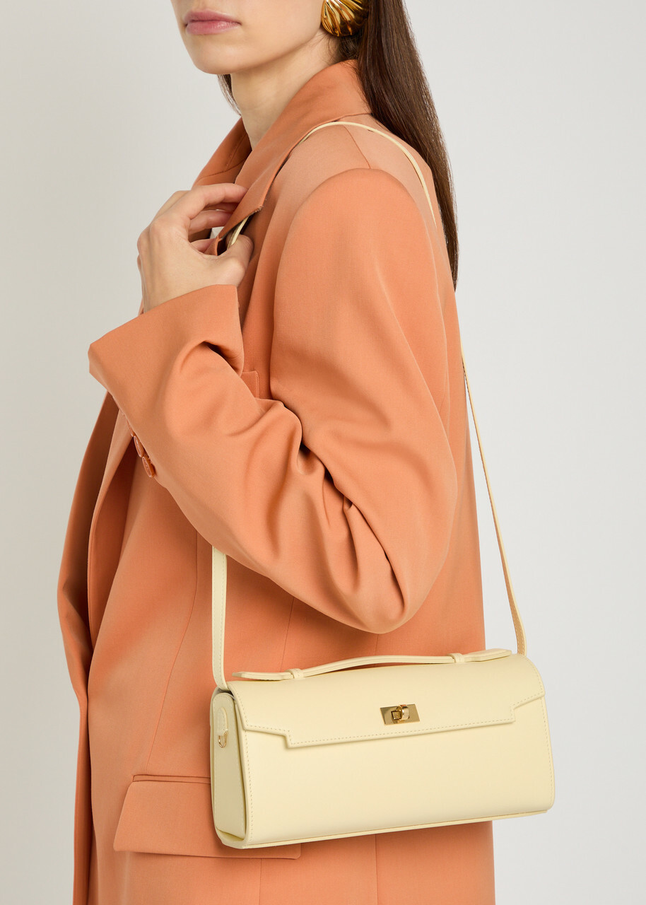 Anya Hindmarch Mortimer Leather Clutch - Yellow Light - One Size