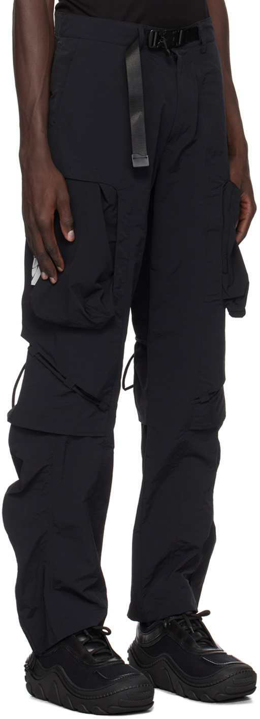 Archival Reinvent Black Hidden Worker Cargo Pants
