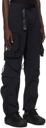 Archival Reinvent Black Hidden Worker Cargo Pants