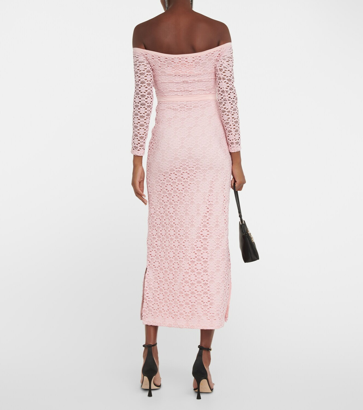 Giambattista Valli - Off-shoulder lace midi dress