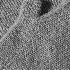Acne Studios Kelita Cross Bones Face Glove in Grey Melange