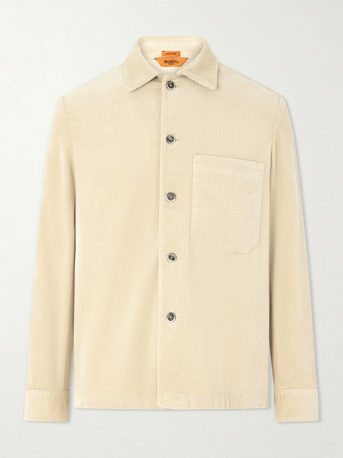 Barena - Cotton-Blend Corduroy Overshirt - Neutrals