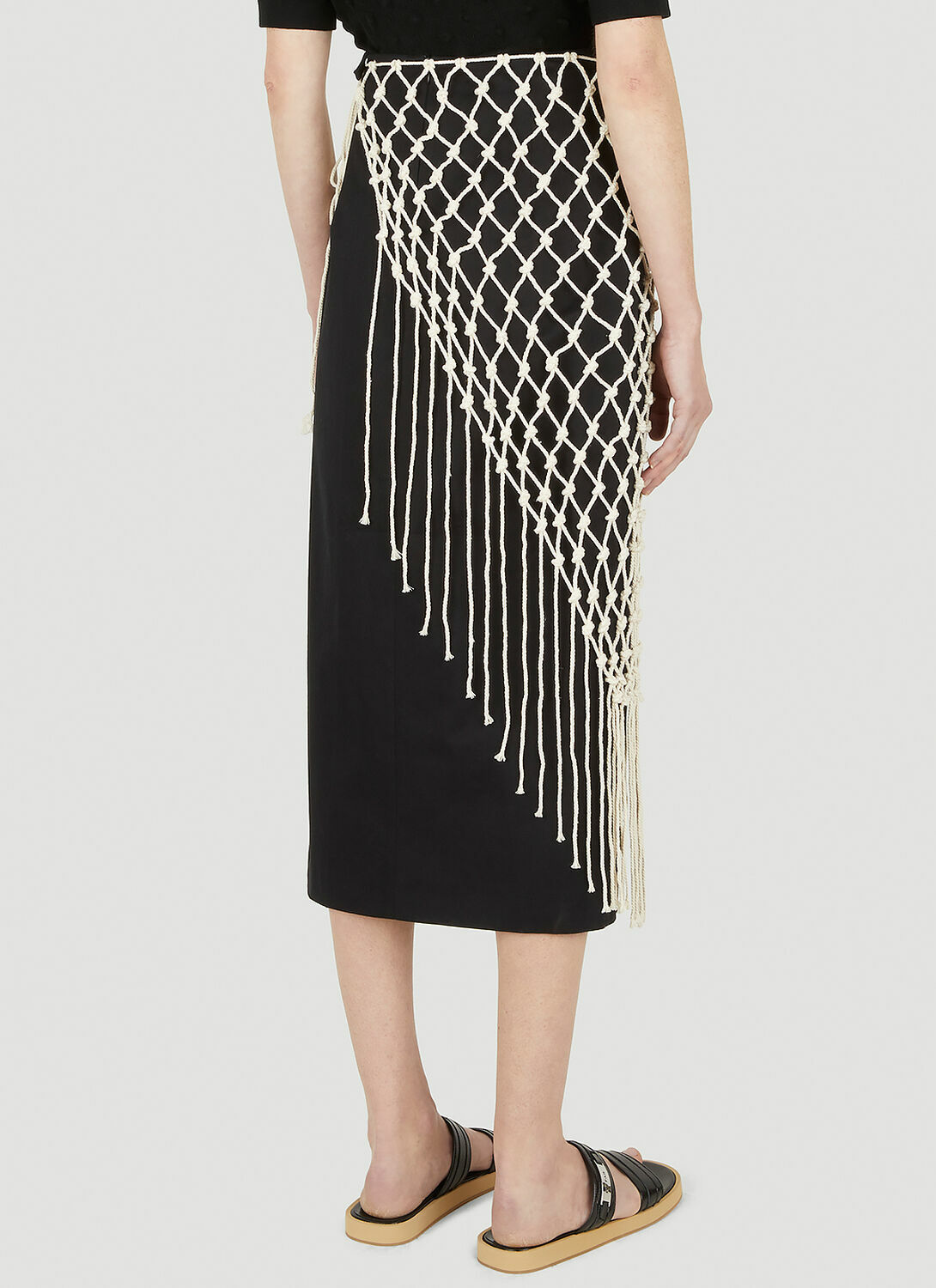 Wynn Hamlyn Macrame Skirt
