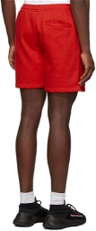 adidas x Humanrace by Pharrell Williams Red Humanrace Basics Shorts