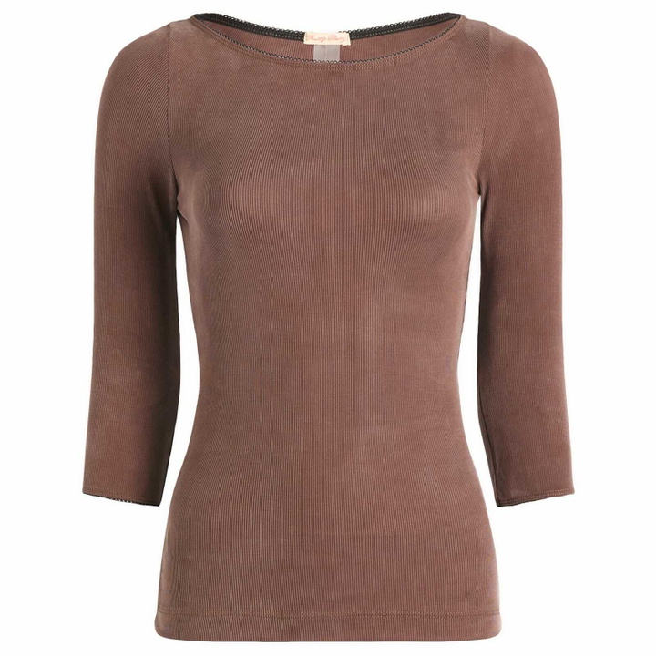 Photo: Fruity Booty Women's Second Skins 3/4 Length Top in Brown