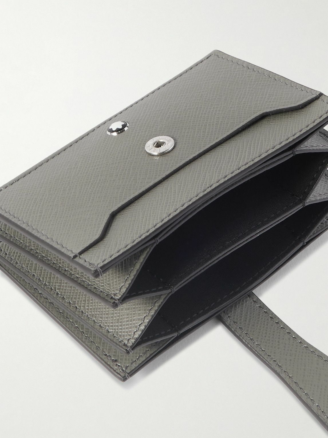 Montblanc - Sartorial Cross-Grain Leather Accordion Cardholder