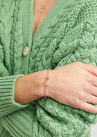 Aliita Conejito Perla Cord Bracelet - Pink - One Size