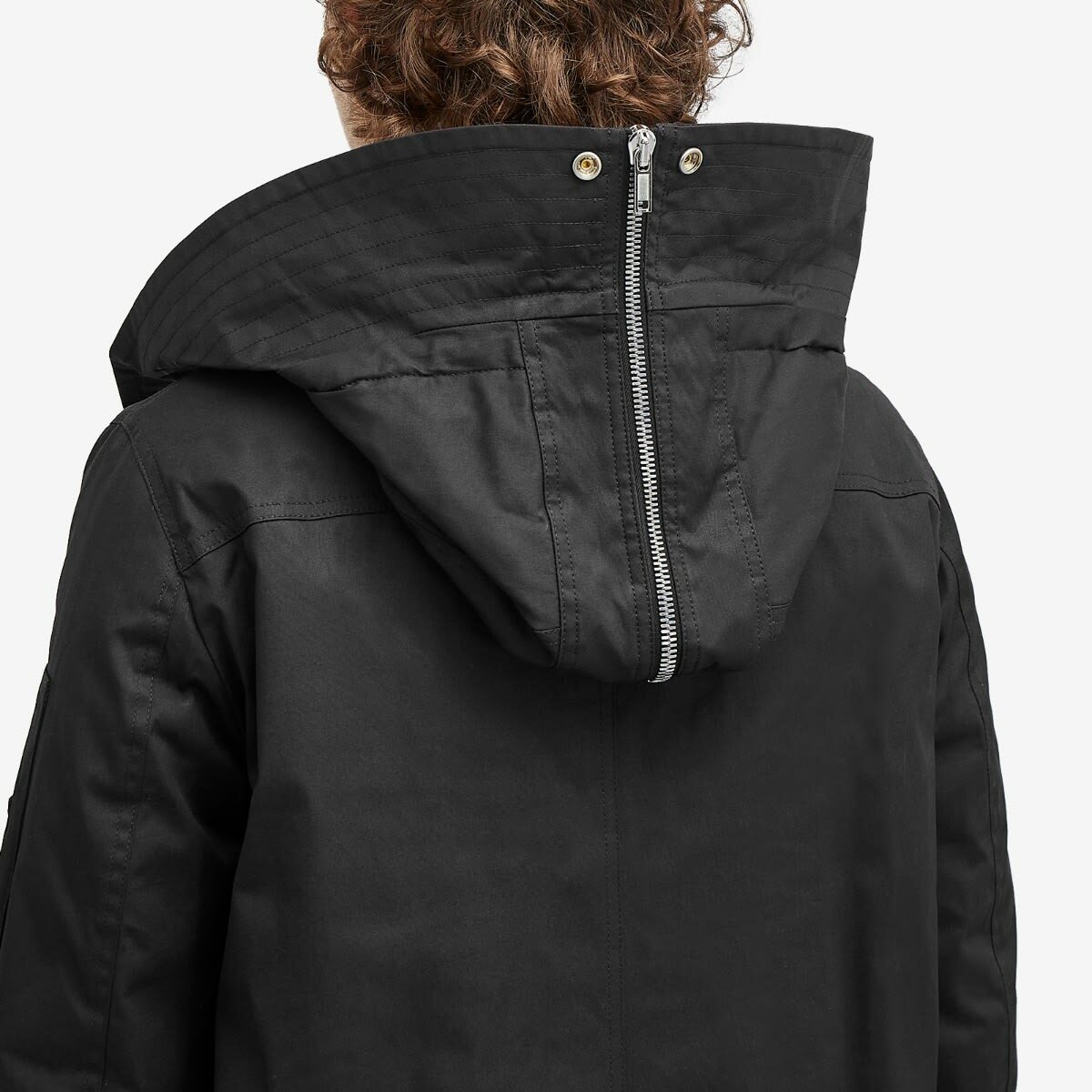 Rick Owens Men's Megaparka in Black