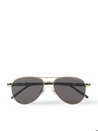 Montblanc - Meisterstück Aviator-Style Gold-Tone Acetate Sunglasses