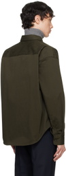 AMI Paris Brown Ami De Cœur Boxy Fit Shirt