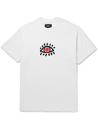 DISTRICT VISION - Karuna Logo-Print Recycled Cotton-Jersey T-Shirt - White