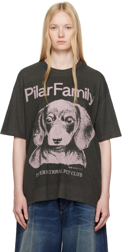 Photo: OPEN YY Gray 'Pet Club' T-shirt
