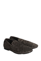 Henderson Baracco Loafers In Brown Suede