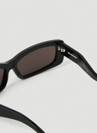 Balenciaga - Oversized Rectangle Sunglasses in Black