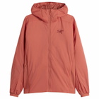 Arc'teryx Men's Atom Hooded Jacket in Stone Red
