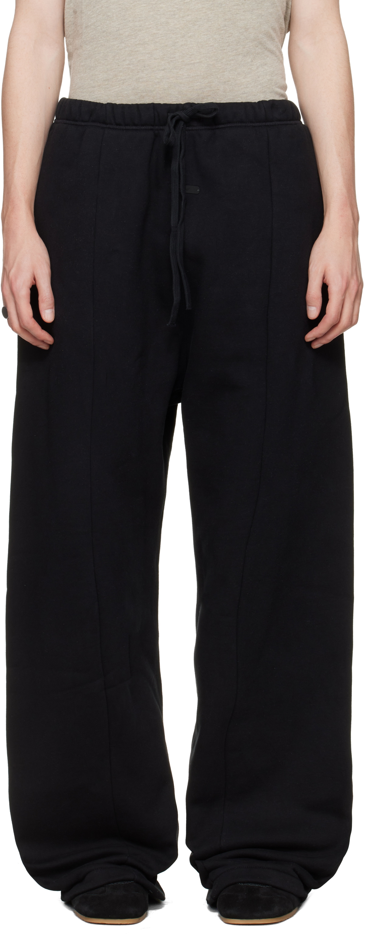 Fear of God ESSENTIALS Black Signature Lounge Sweatpants
