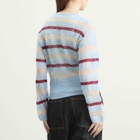 Samsøe Samsøe Women's Sahera Knitted Cardigan in Blue Multi Stripe
