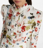 Erdem - Constance floral silk blouse