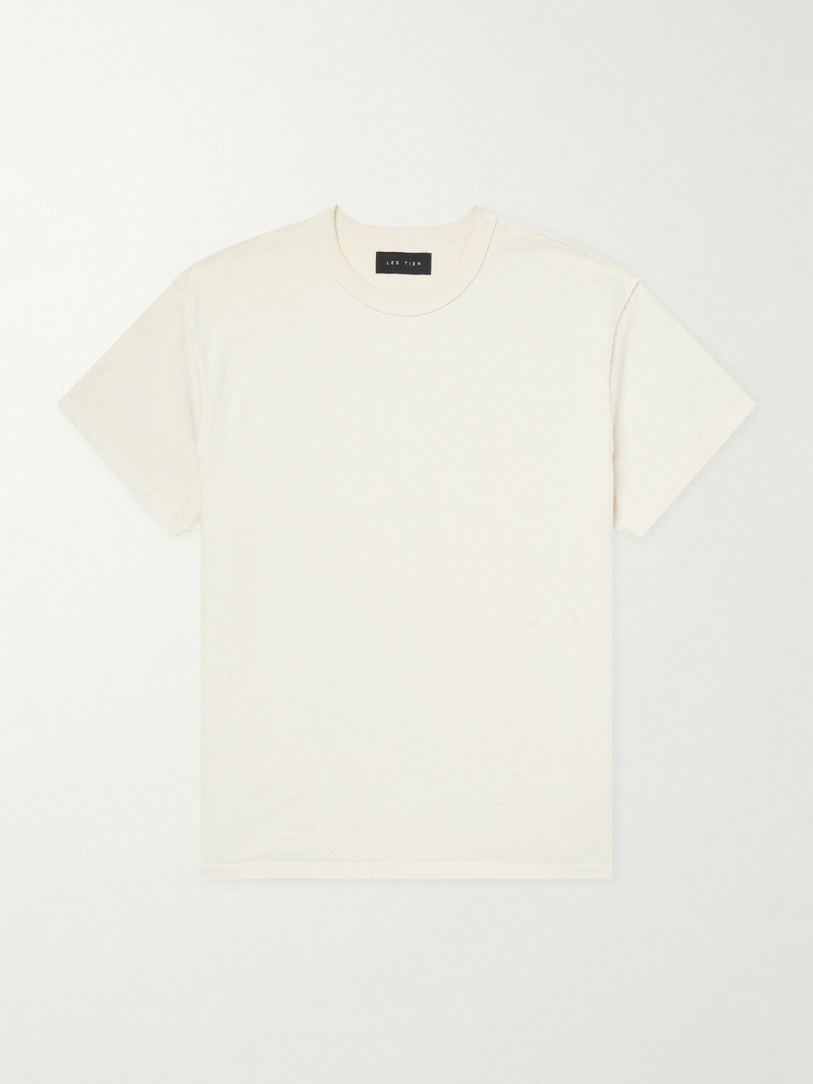 Les Tien - Cotton-Jersey T-Shirt - Neutrals