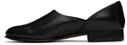 Bode Black Leather House Loafers