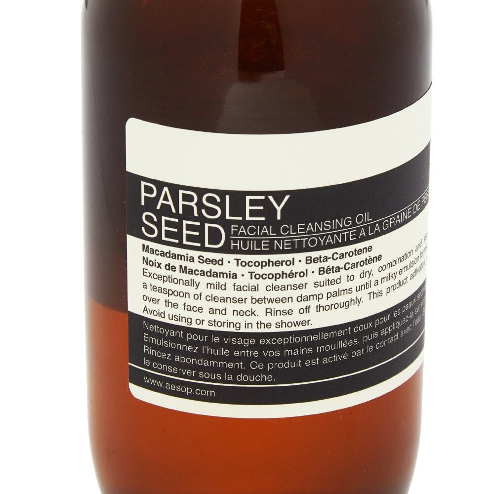 Aesop Parsley Seed Facial Cleansing Oil Aesop