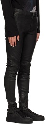 FREI-MUT Black Duchamp Leather Pants