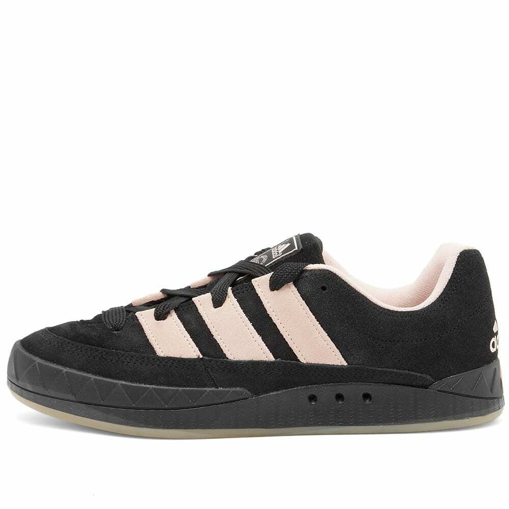 Adidas Men's Adimatic Sneakers in Core Black/Pink Tint