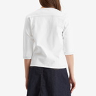 Beams Boy Women's 3/4 Sleeve Football T-Shirt in White 
