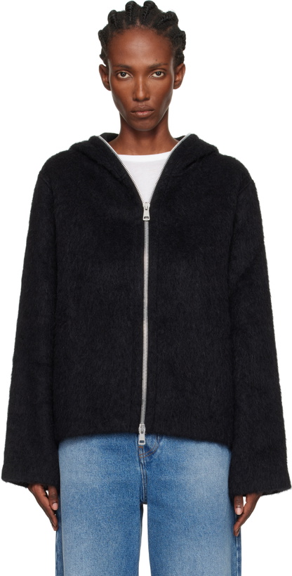 Photo: OUR LEGACY Black Full Zip Hoodie