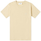 AMI Paris Men's Tonal A Heart T-Shirt in Vanilla Cream