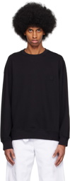 Wooyoungmi Black Printed Sweatshirt