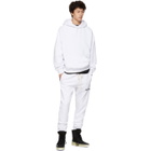 Essentials White Logo Lounge Pants