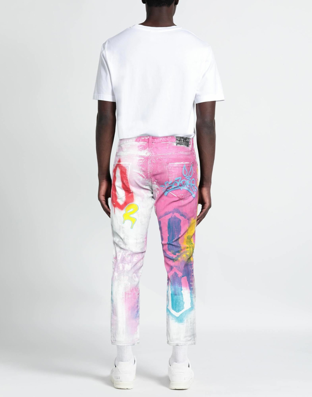 Dsquared2 Mens Jeans in Pink