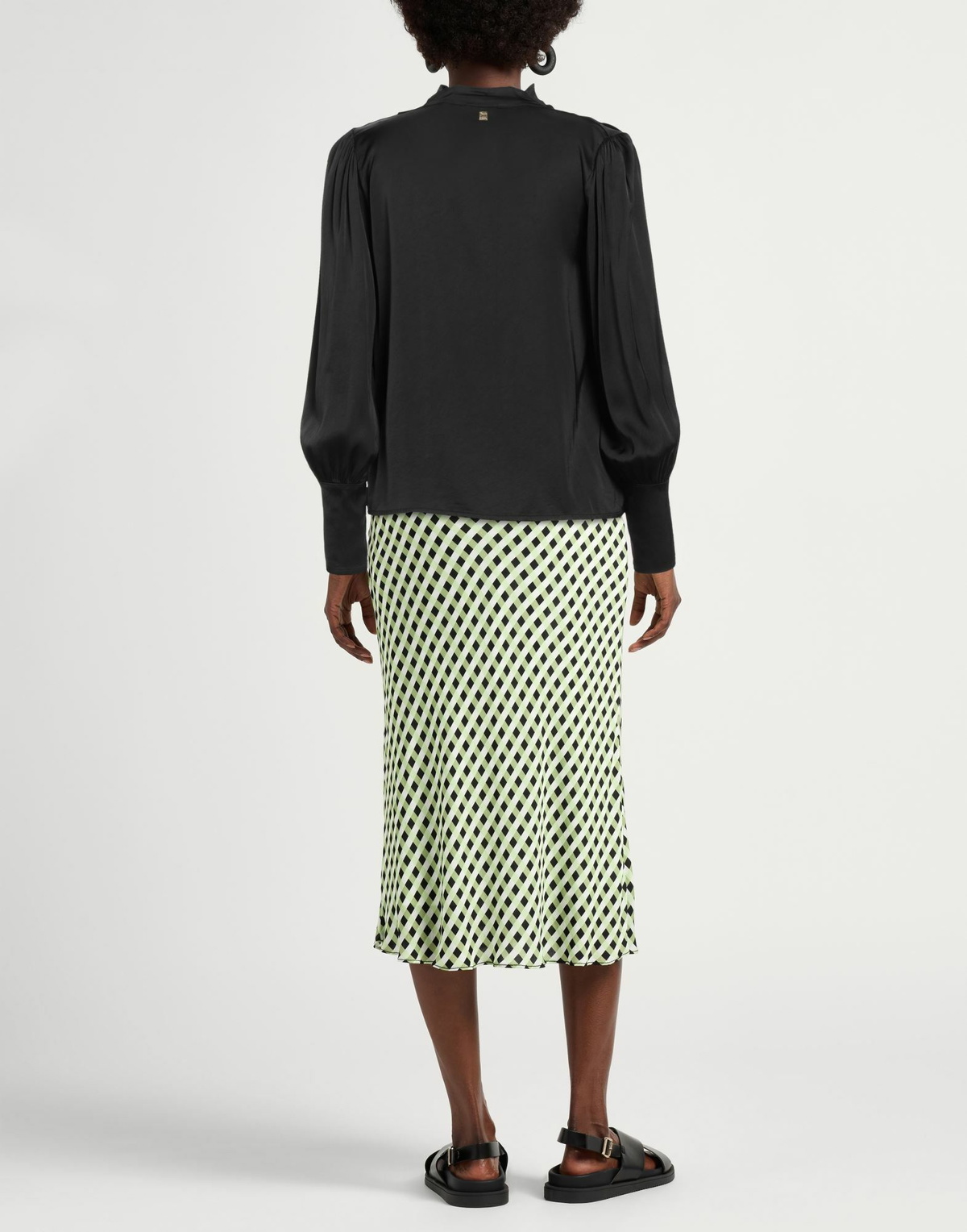 Manila Grace Womens Top in Black