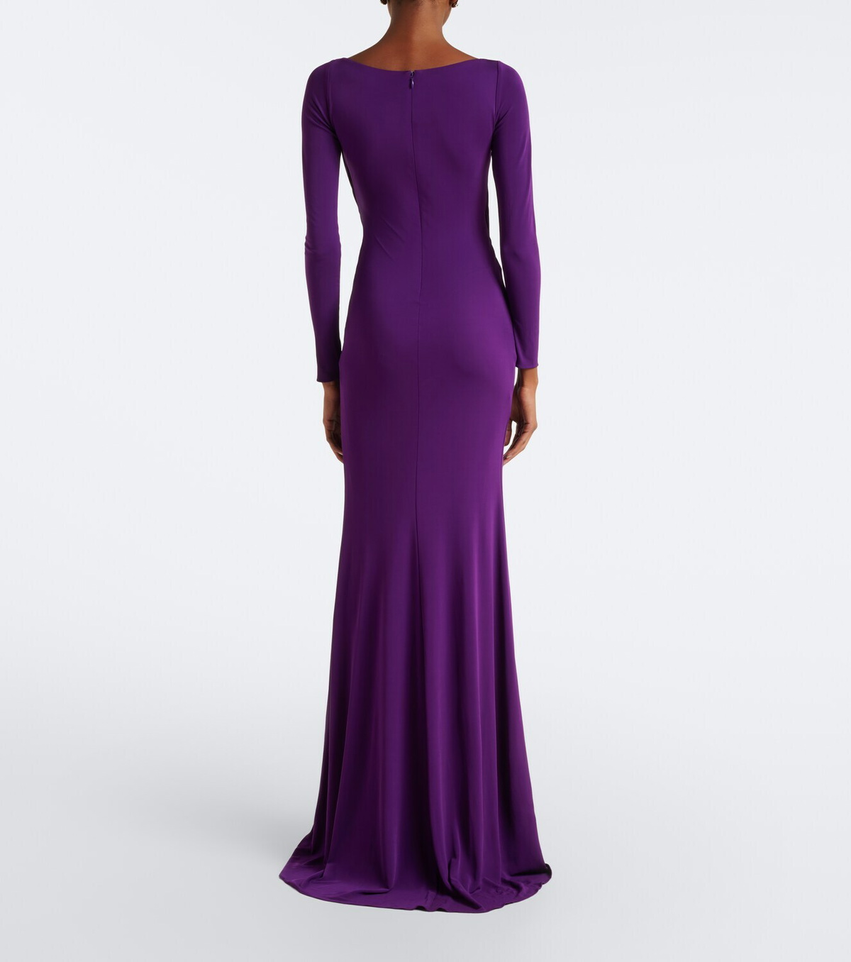Alex Perry Gathered jersey gown
