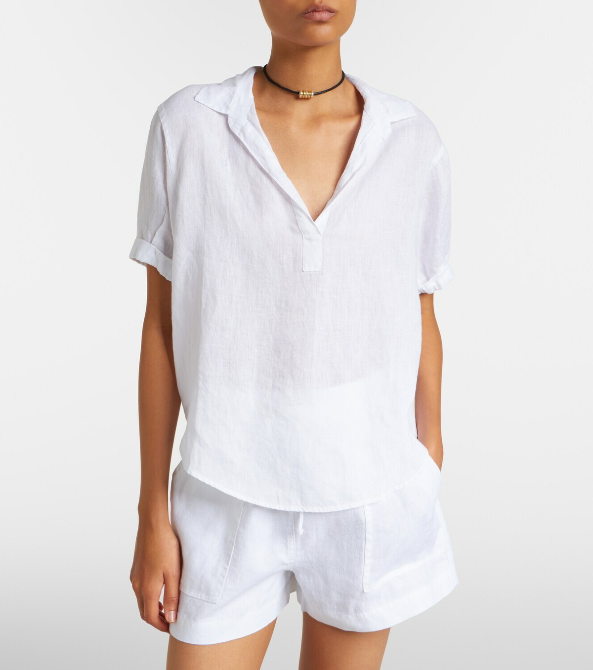 Velvet Vivica linen top