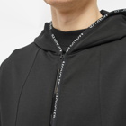 Moncler Men's Taping Zip Up Hoody in Black