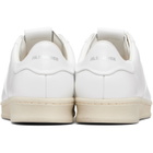 Jil Sander White Calfskin Sneakers