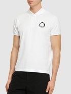 MONCLER - Cny Cotton Piquet Polo Shirt