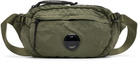 C.P. Company Khaki Nylon B Crossbody Bag