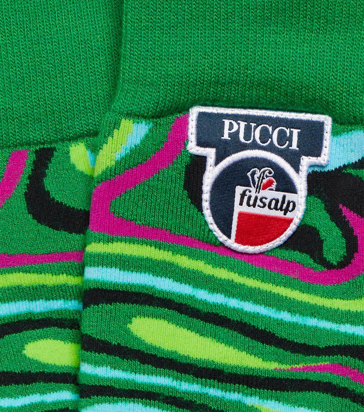 Pucci x Fusalp printed socks