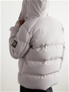 Belstaff - Pulse Logo-Appliquéd Quilted Shell Hooded Down Jacket - Gray