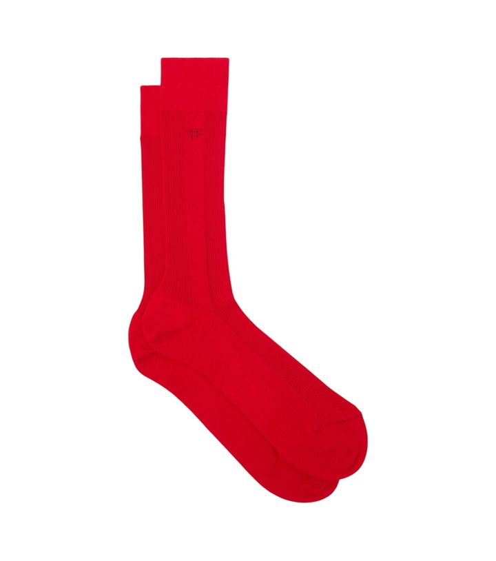 Photo: Tom Ford Ribbed-knit cotton socks