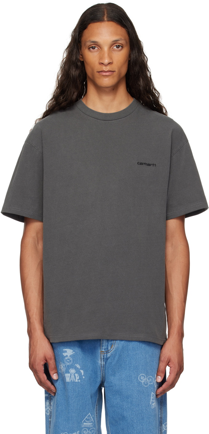 【Carhartt】S/S DUSTER SCRIPT T-SHIRT ユニセックス R5417 S/S DUSTER SCRIPT T-SHIRT