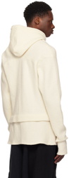 Nuba Off-White Hooded Sweater