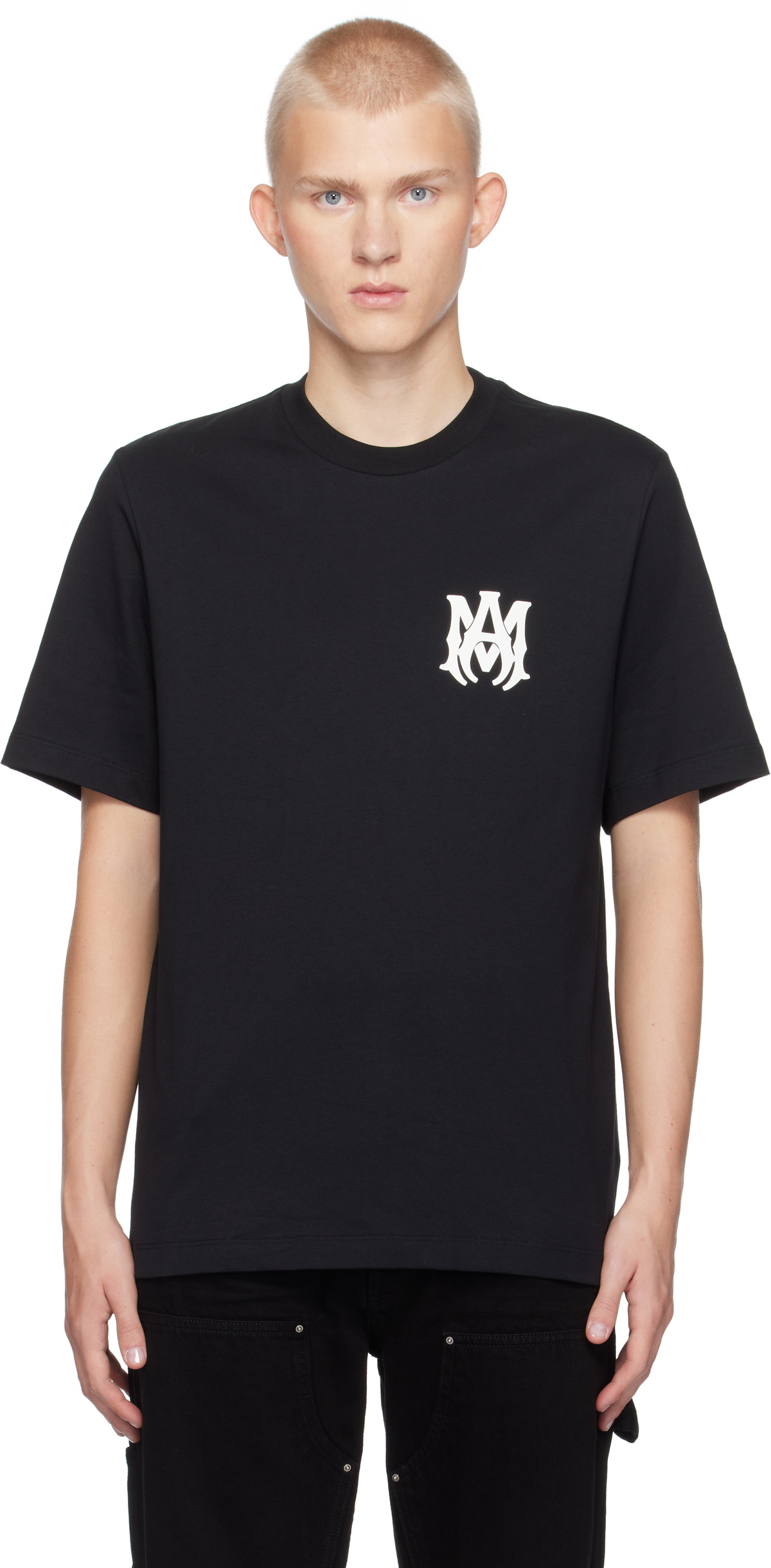 AMIRI Black MA Core Logo T-shirt Amiri